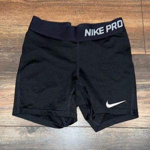 black nike pros